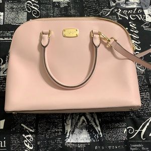 Light pink Michael Kors handbag